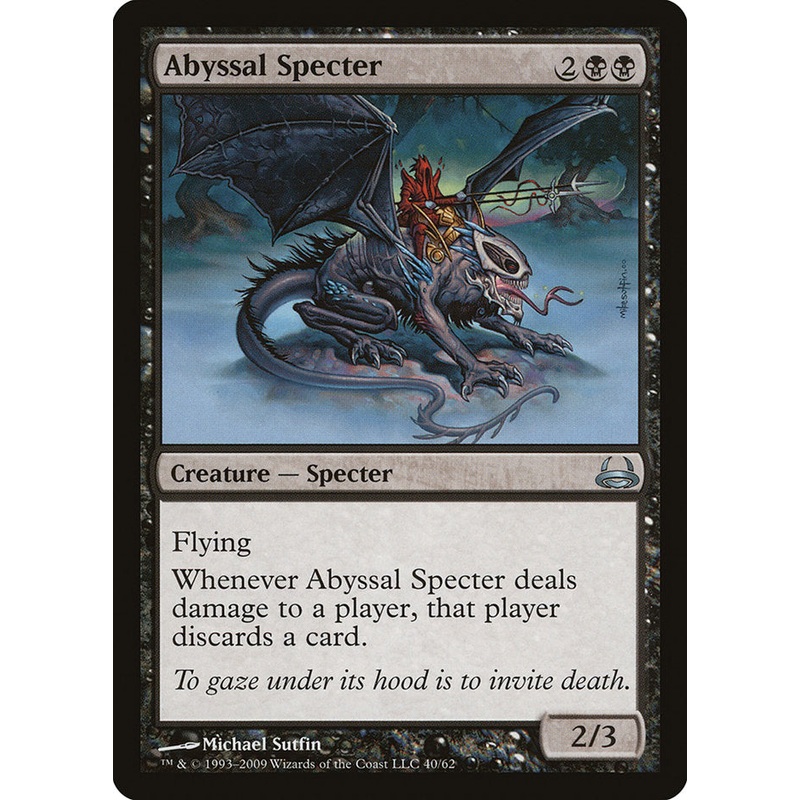 Abyssal Specter [Duel Decks: Divine vs. Demonic]