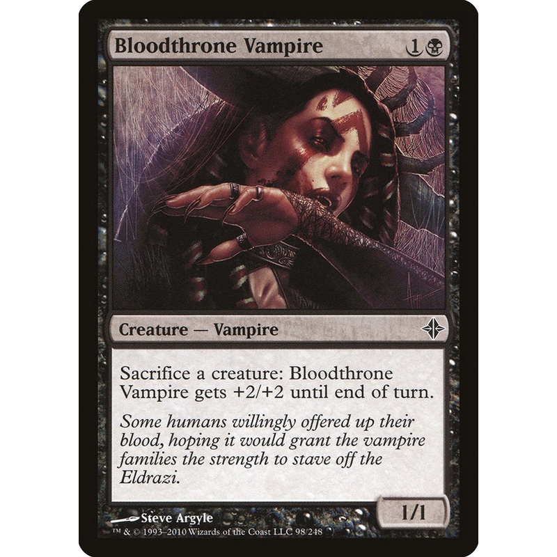 Bloodthrone Vampire [Rise of the Eldrazi]