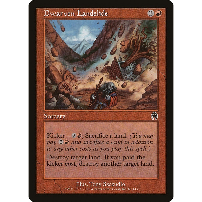Dwarven Landslide [Apocalypse]