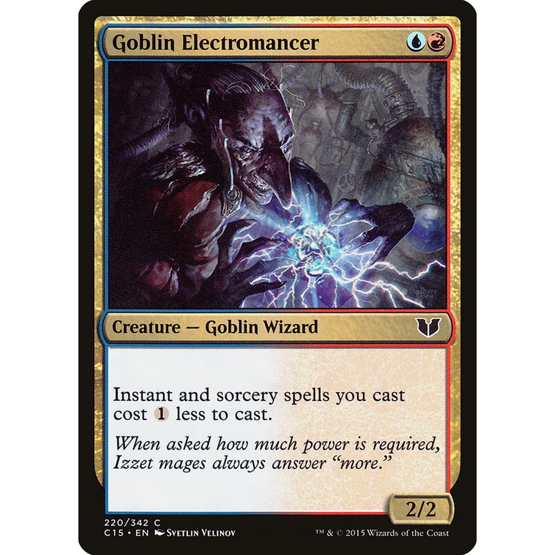 Goblin Electromancer [Commander 2015]