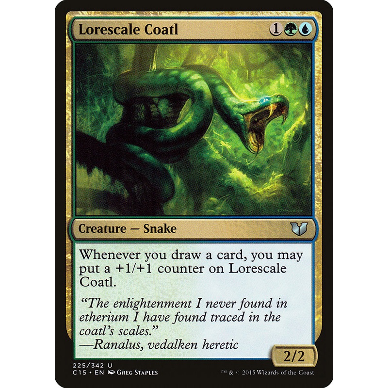 Lorescale Coatl [Commander 2015]