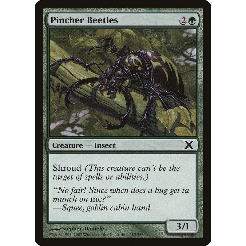 Pincher Beetles [Tenth Edition]