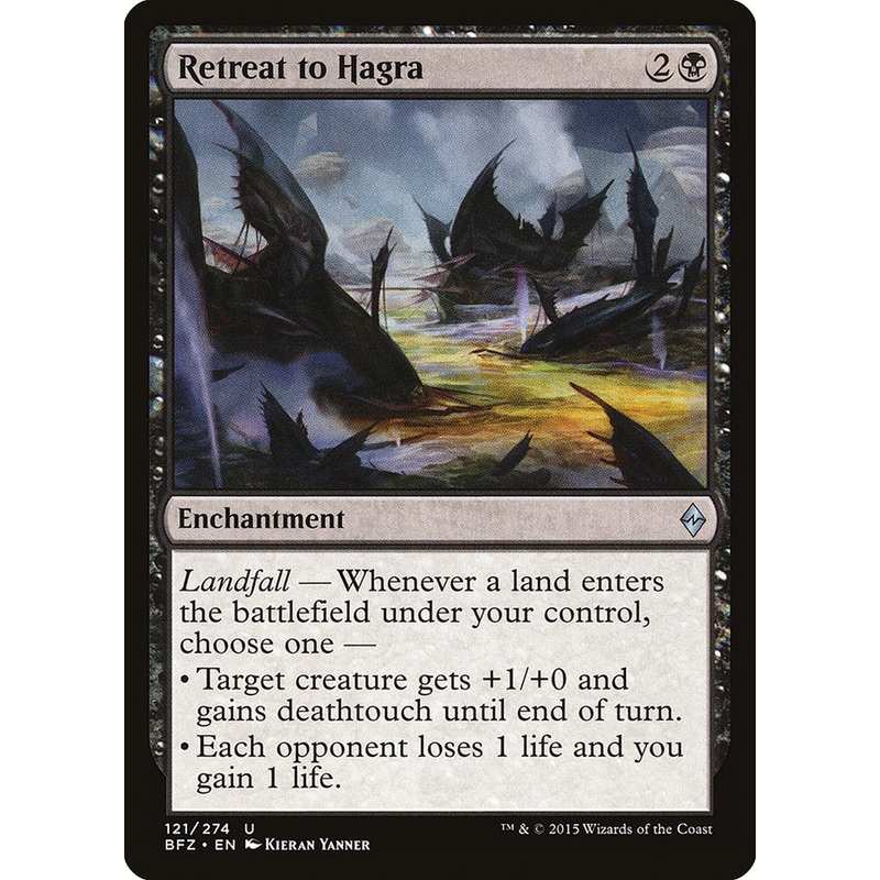Retreat to Hagra [Battle for Zendikar]