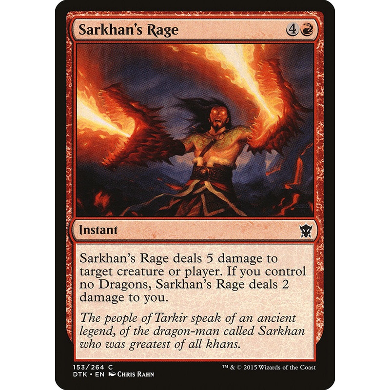 Sarkhan's Rage [Dragons of Tarkir]