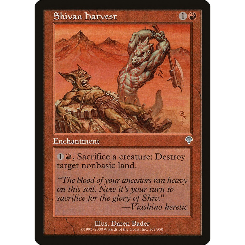 Shivan Harvest [Invasion]