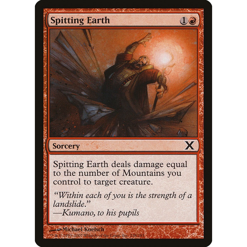Spitting Earth [Tenth Edition]
