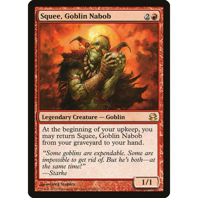 Squee, Goblin Nabob [Modern Masters]