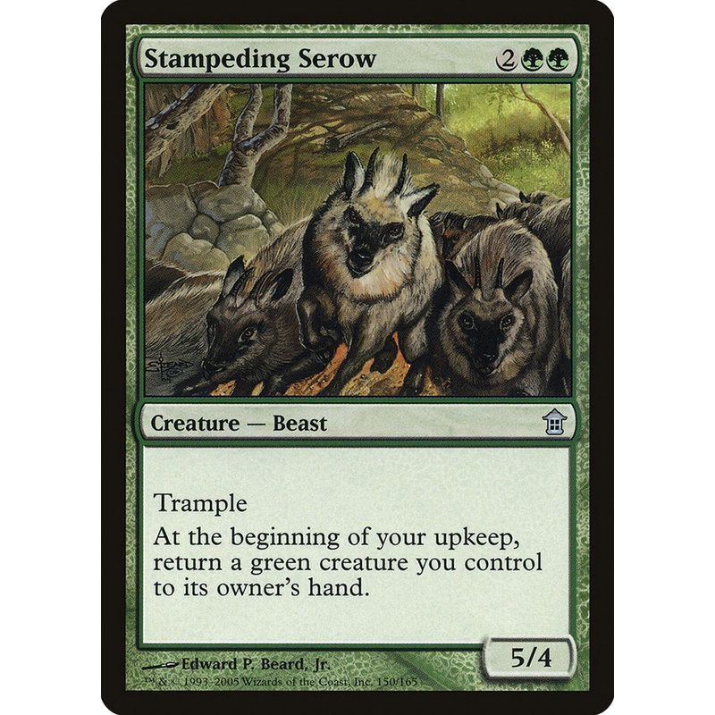 Stampeding Serow [Saviors of Kamigawa]