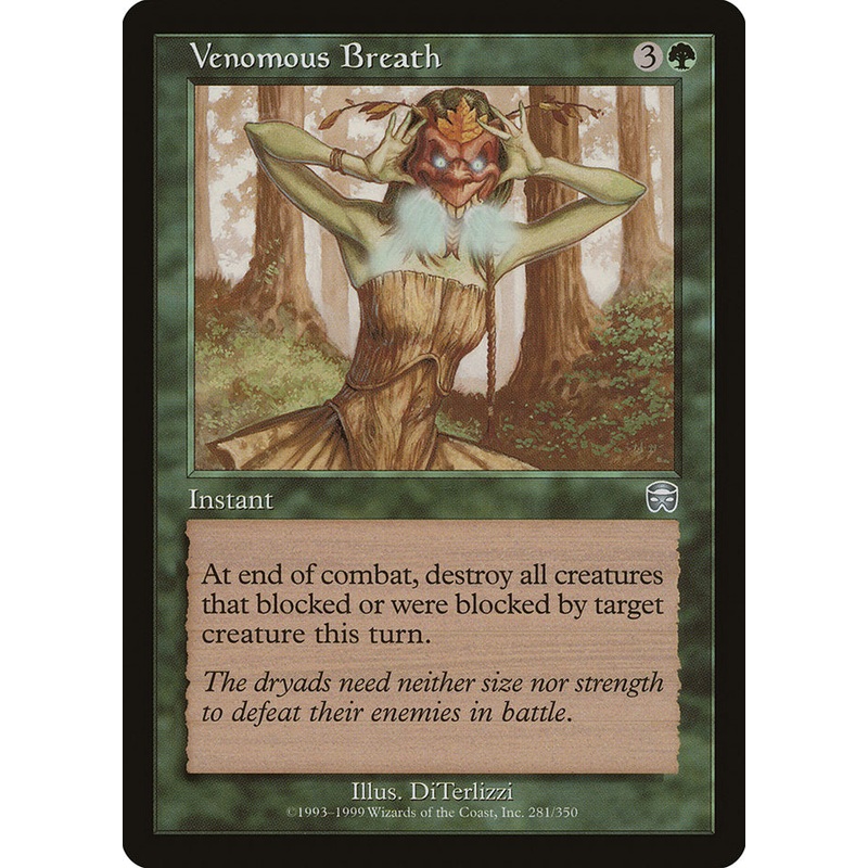 Venomous Breath [Mercadian Masques]
