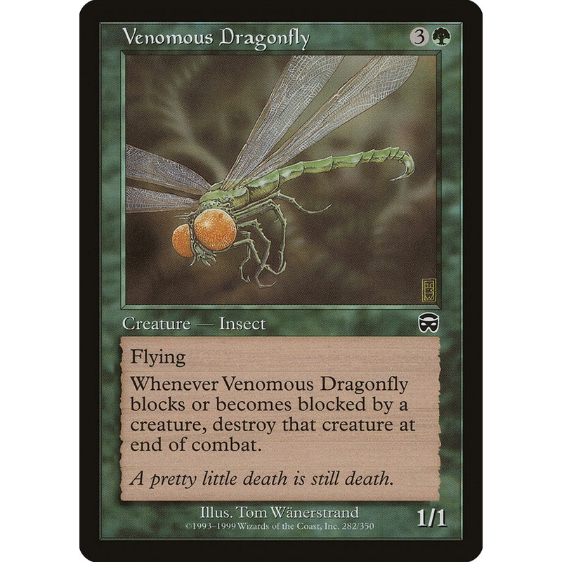 Venomous Dragonfly [Mercadian Masques]