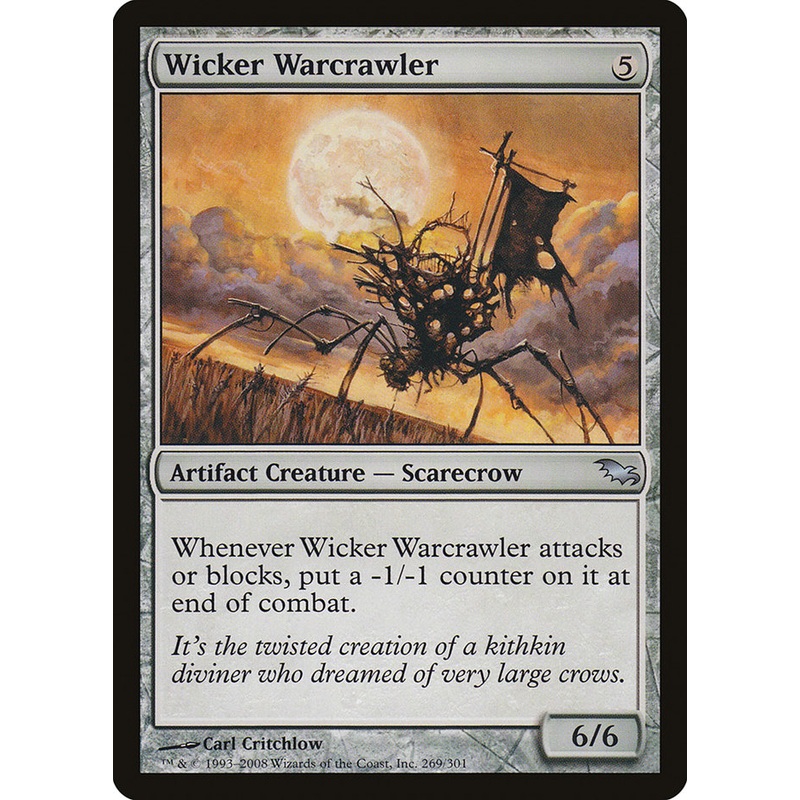 Wicker Warcrawler [Shadowmoor]