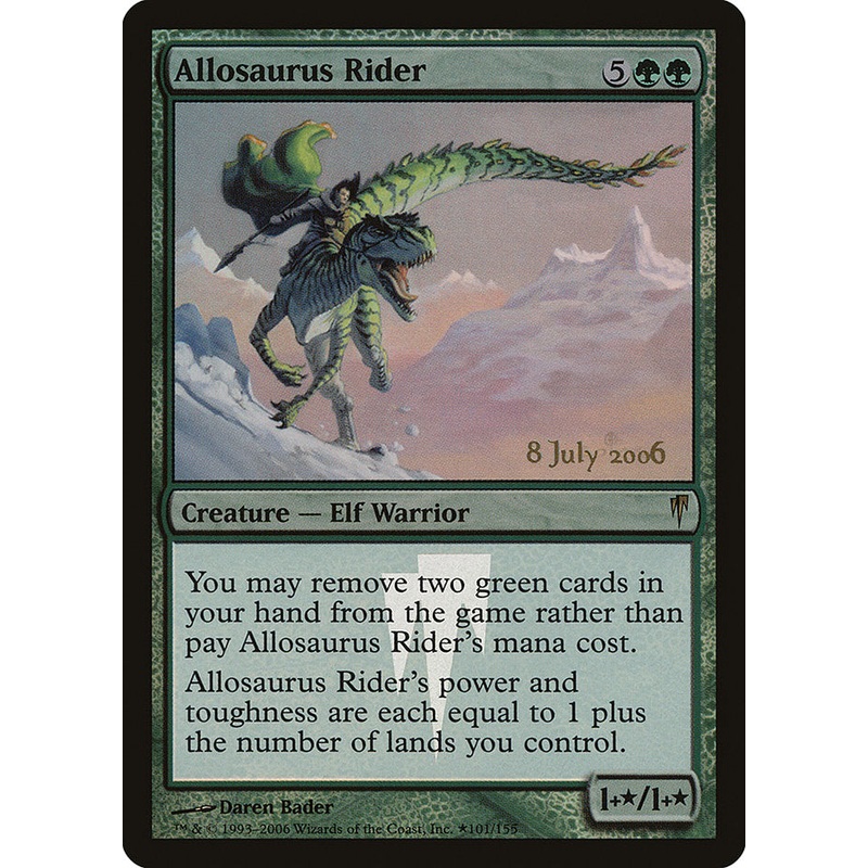 Allosaurus Rider [Coldsnap Promos]