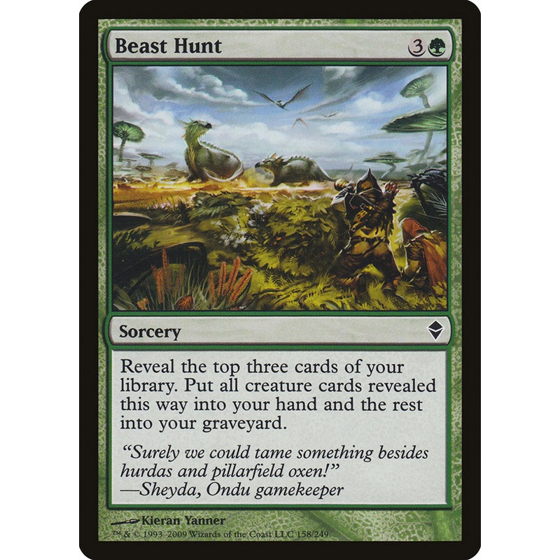 Beast Hunt [Zendikar]