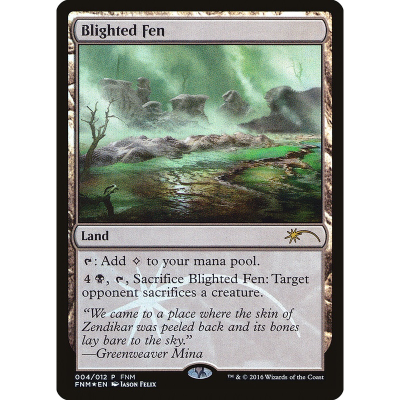 Blighted Fen [Friday Night Magic 2016]