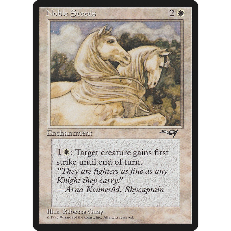 Noble Steeds (Leg Raised) [Alliances]
