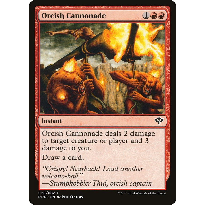 Orcish Cannonade [Duel Decks: Speed vs. Cunning]