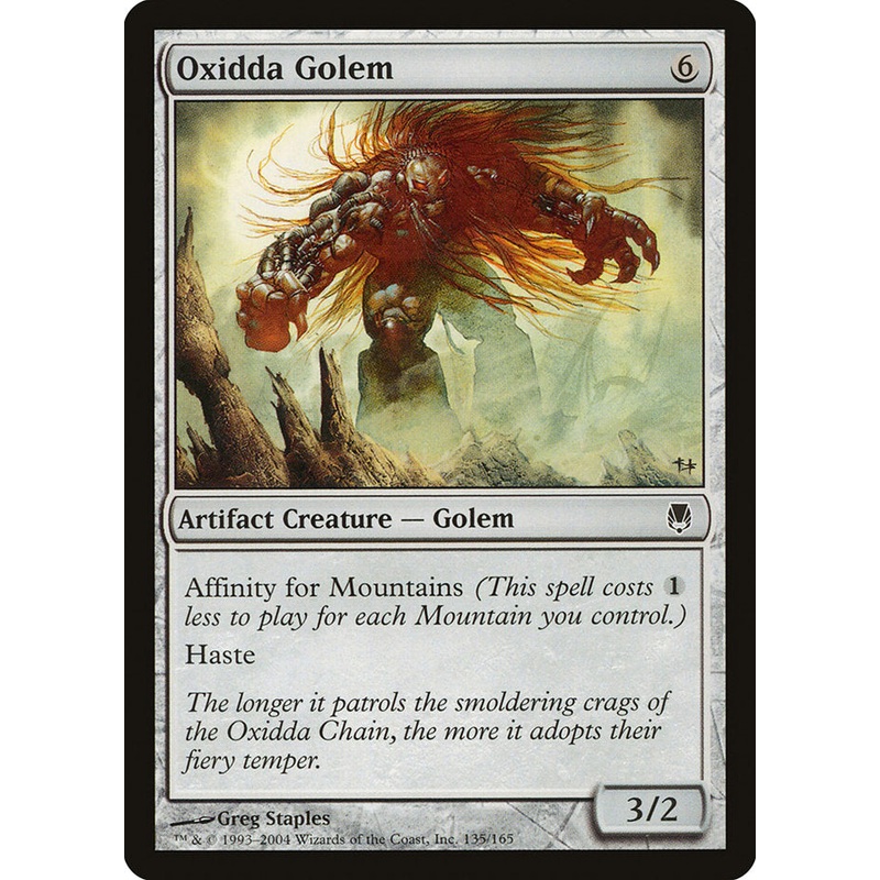Oxidda Golem [Darksteel]