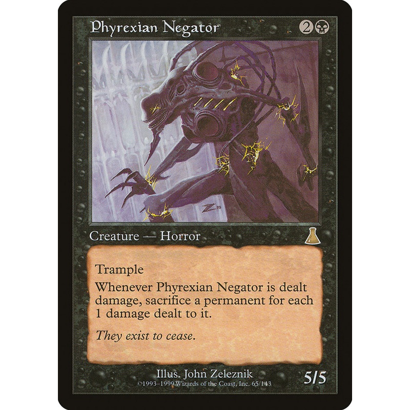 Phyrexian Negator [Urza's Destiny]