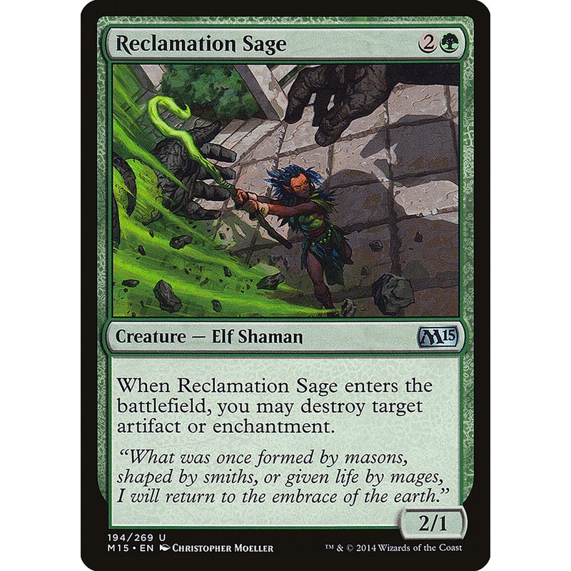 Reclamation Sage [Magic 2015]