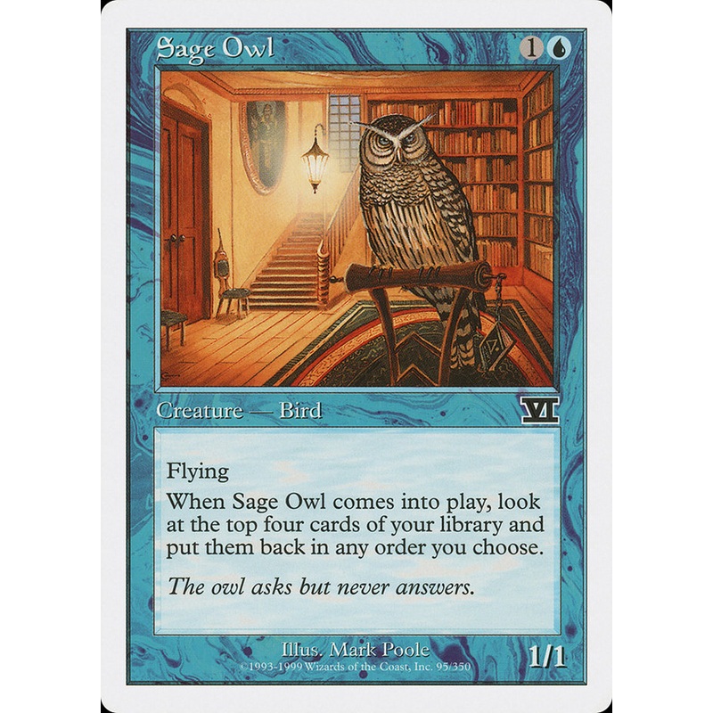 Sage Owl [Classic Sixth Edition]
