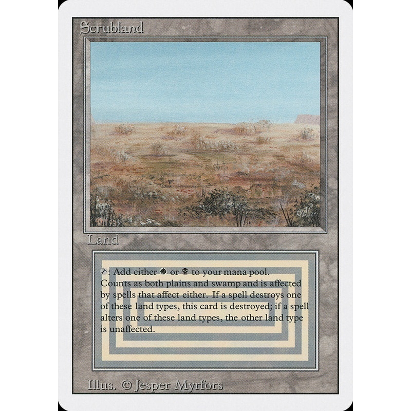 Scrubland [Revised Edition]