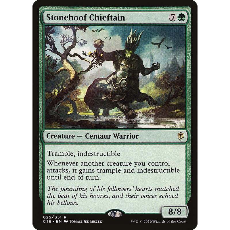 Stonehoof Chieftain [Commander 2016]