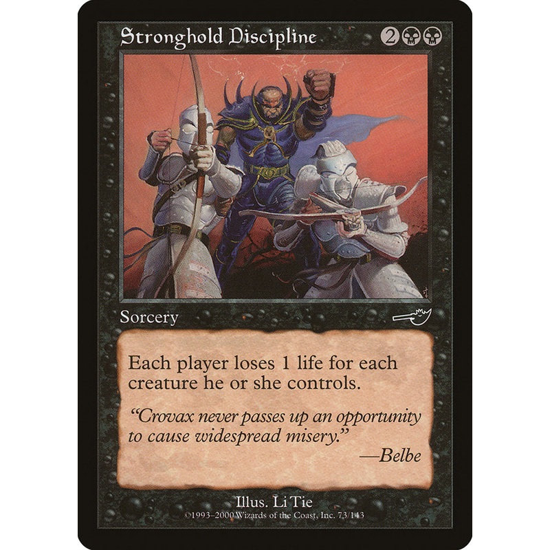 Stronghold Discipline [Nemesis]