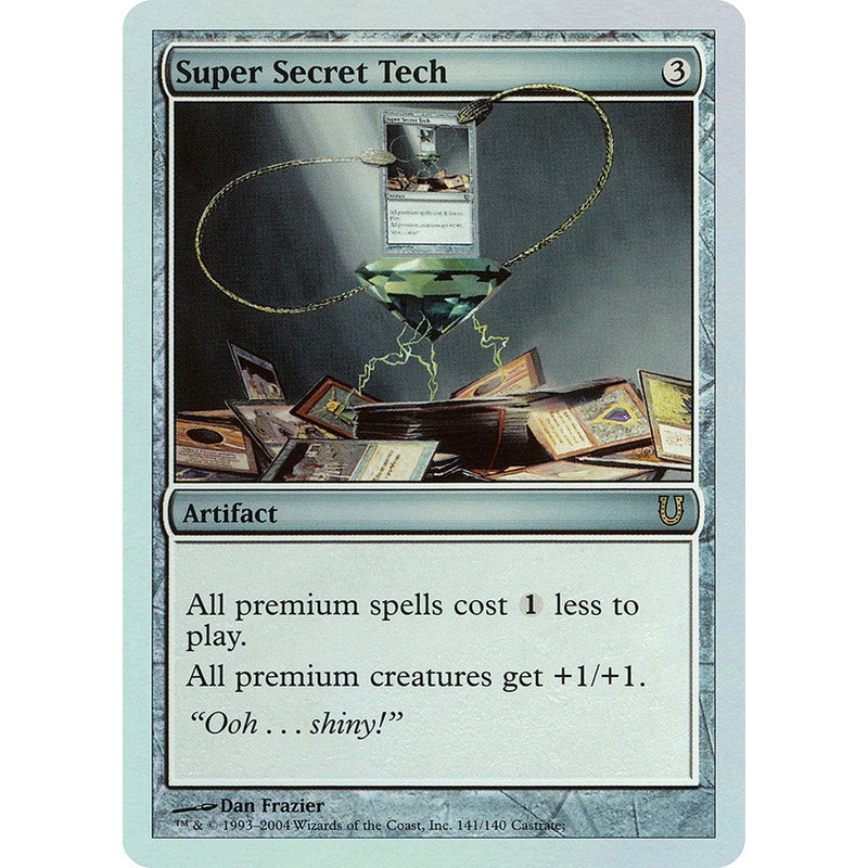 Super Secret Tech [Unhinged]