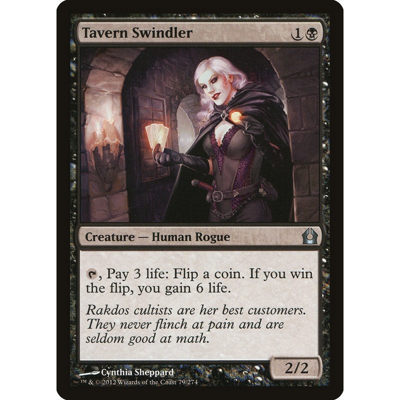 Tavern Swindler [Return to Ravnica]