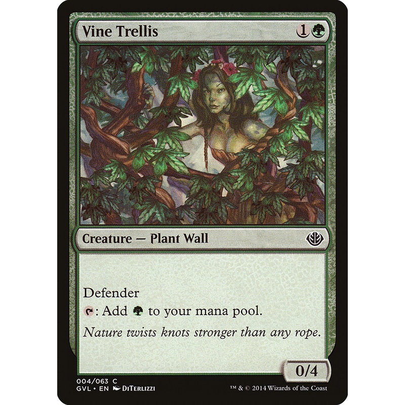 Vine Trellis (Garruk vs. Liliana) [Duel Decks Anthology]