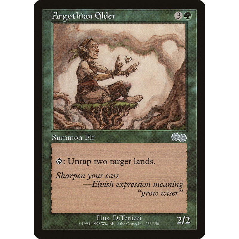 Argothian Elder [Urza's Saga]
