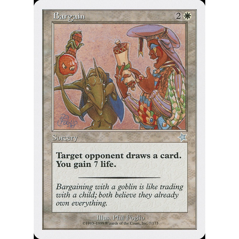 Bargain [Starter 1999]