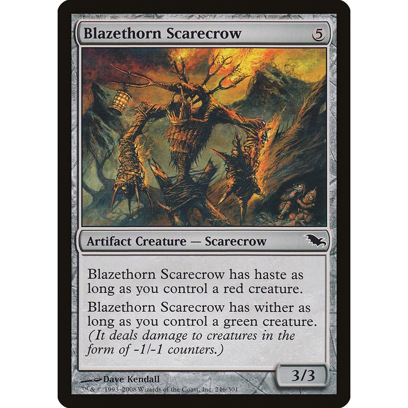 Blazethorn Scarecrow [Shadowmoor]