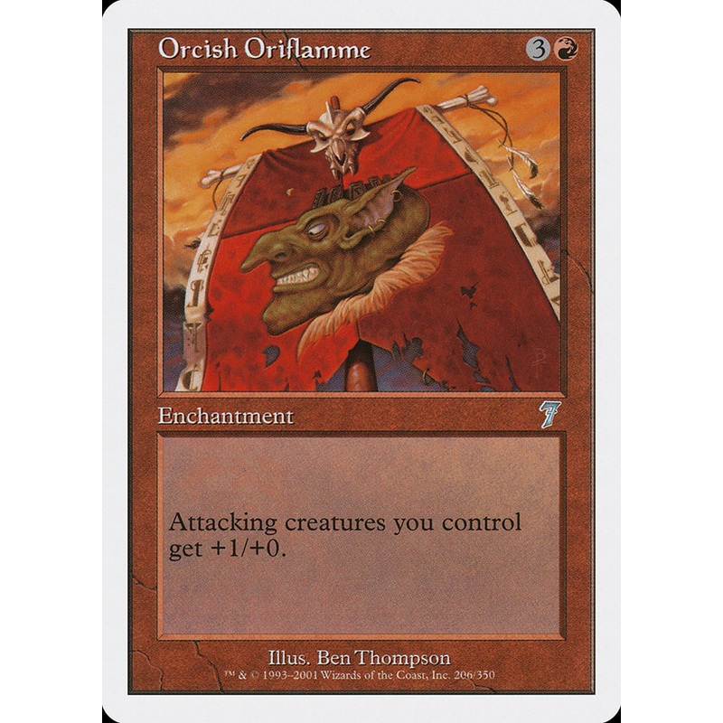 Orcish Oriflamme [Seventh Edition]