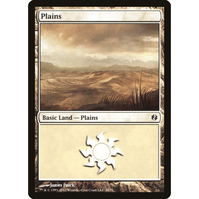 Plains (39) [Duel Decks: Venser vs. Koth]