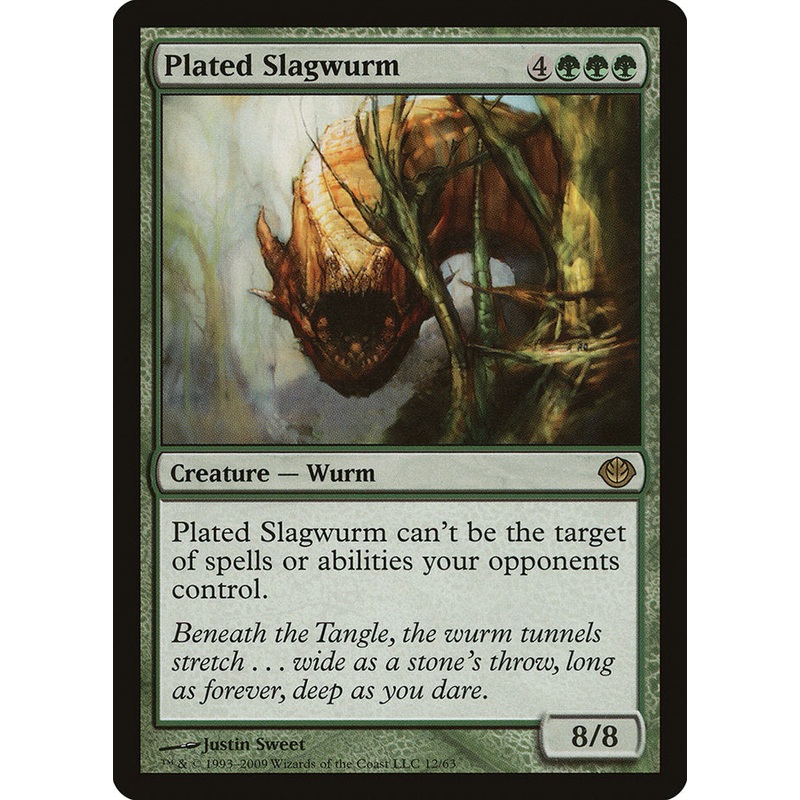 Plated Slagwurm [Duel Decks: Garruk vs. Liliana]
