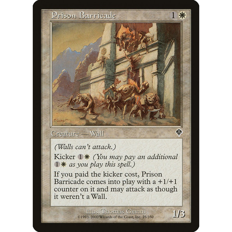 Prison Barricade [Invasion]