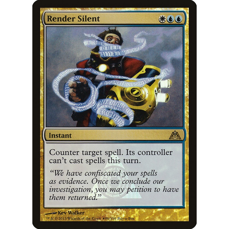 Render Silent (Buy-A-Box) [Dragon's Maze Promos]