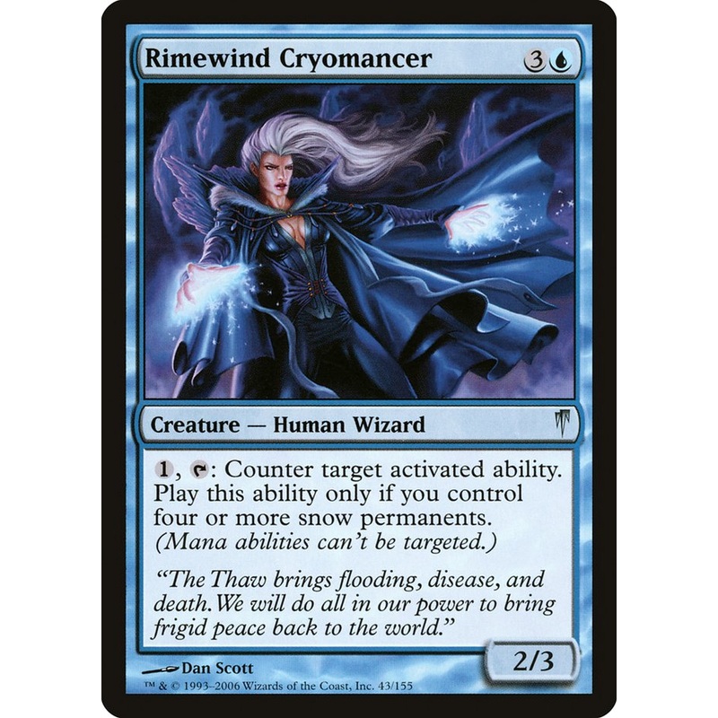 Rimewind Cryomancer [Coldsnap]