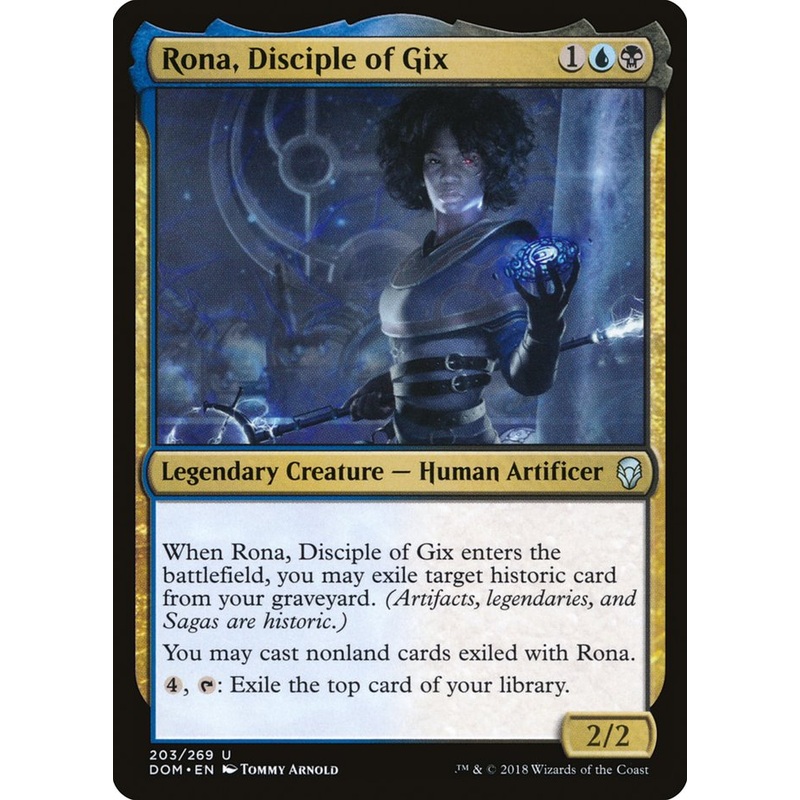 Rona, Disciple of Gix [Dominaria]