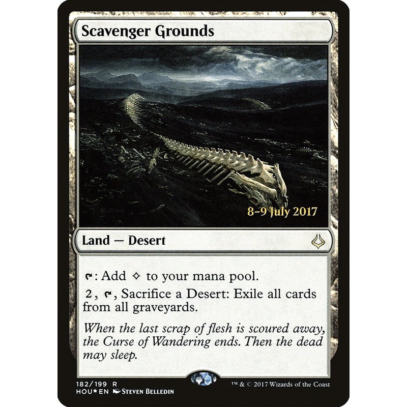 Scavenger Grounds [Hour of Devastation Prerelease Promos]