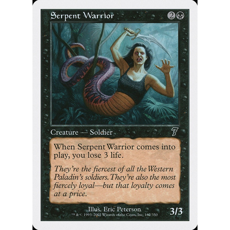 Serpent Warrior [Seventh Edition]