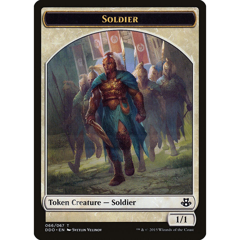 Soldier Token [Duel Decks: Elspeth vs. Kiora]