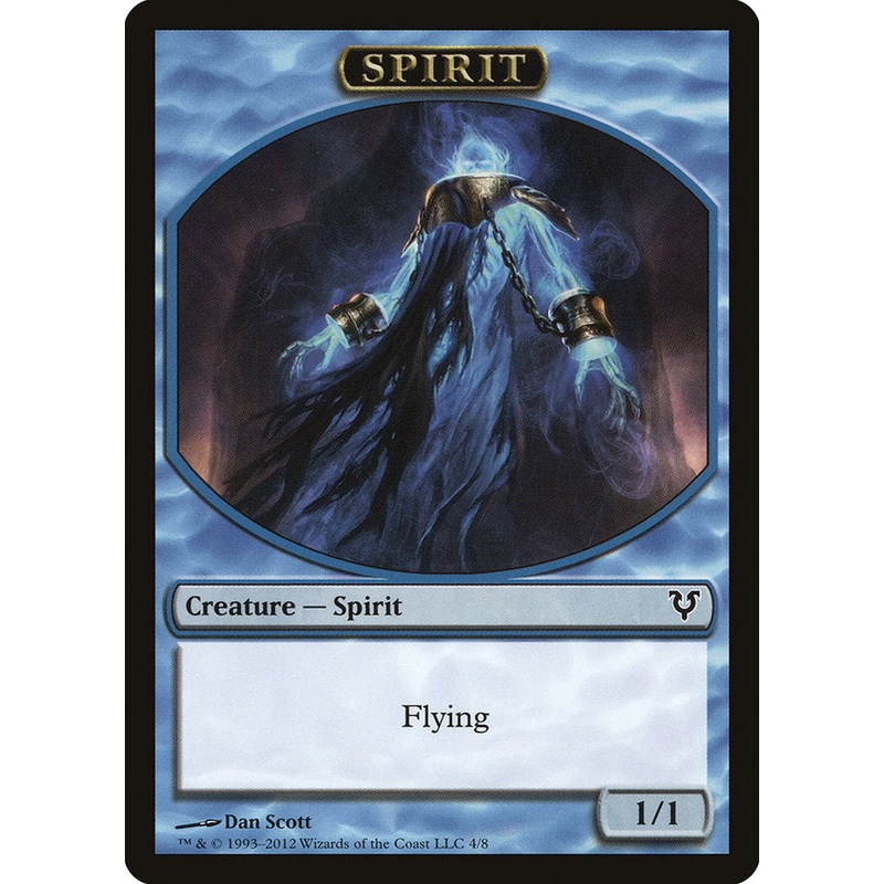 Spirit Token (4/8) [Avacyn Restored Tokens]