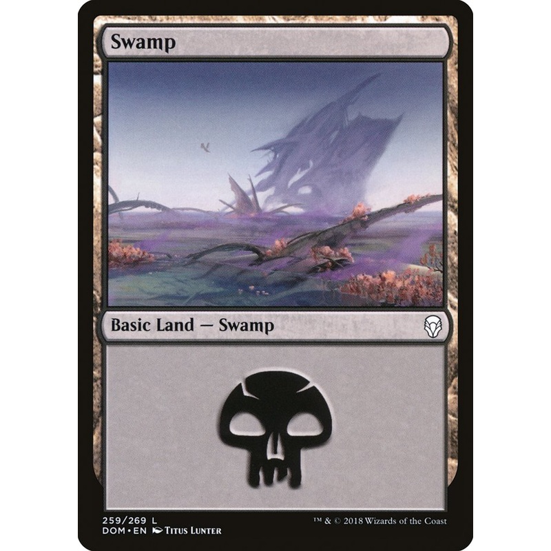 Swamp (259) [Dominaria]