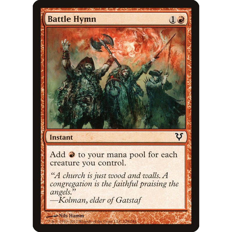 Battle Hymn [Avacyn Restored]