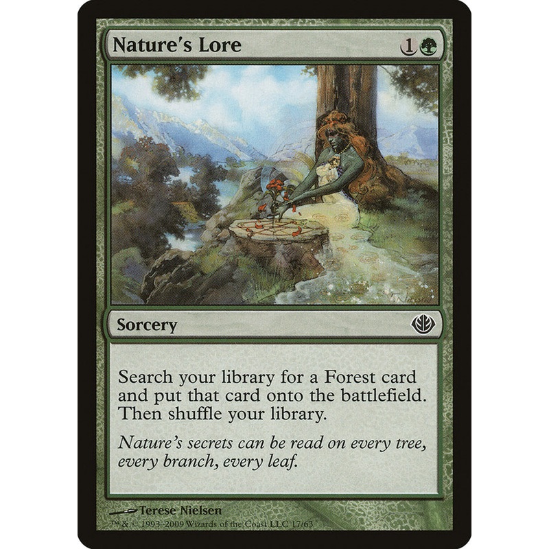 Nature's Lore [Duel Decks: Garruk vs. Liliana]