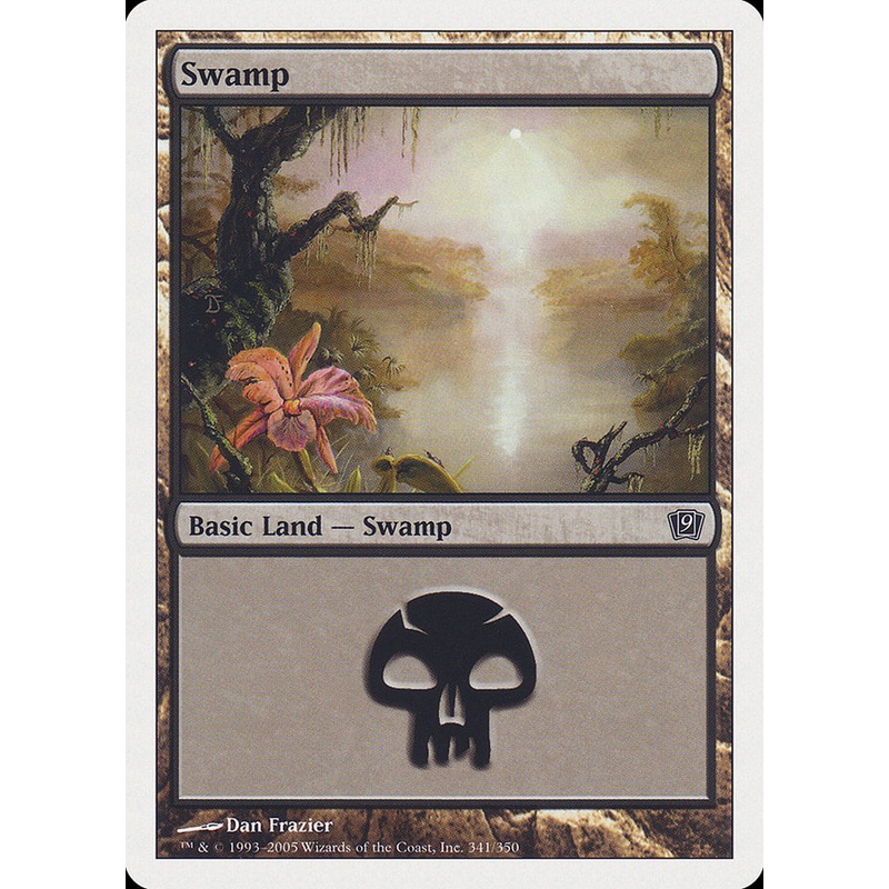 Swamp (341) [Ninth Edition]