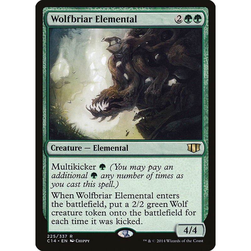 Wolfbriar Elemental [Commander 2014]