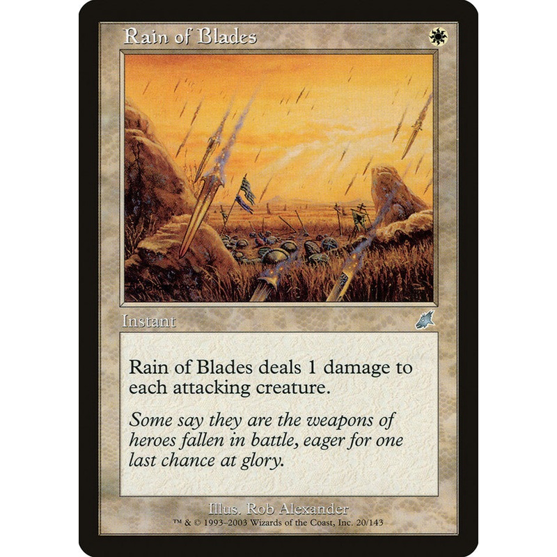 Rain of Blades [Scourge]